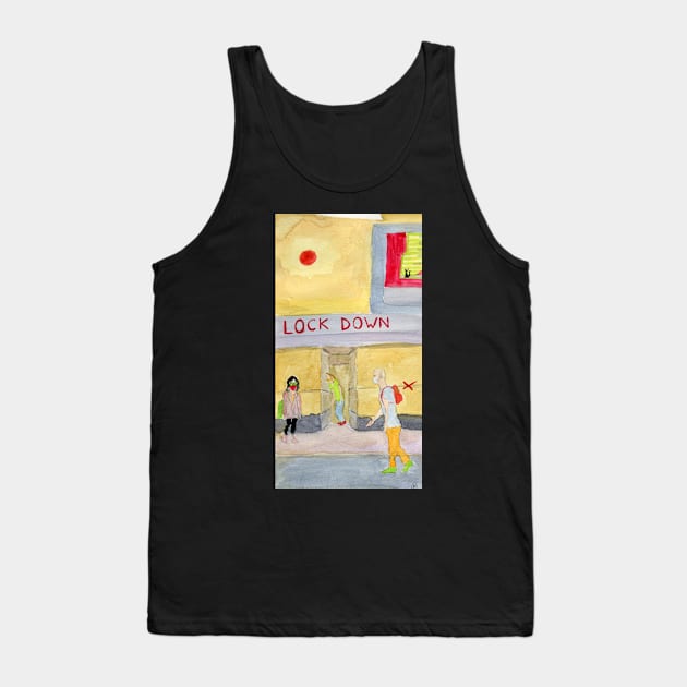 Lockdown Tank Top by Rec Affect Band Merch